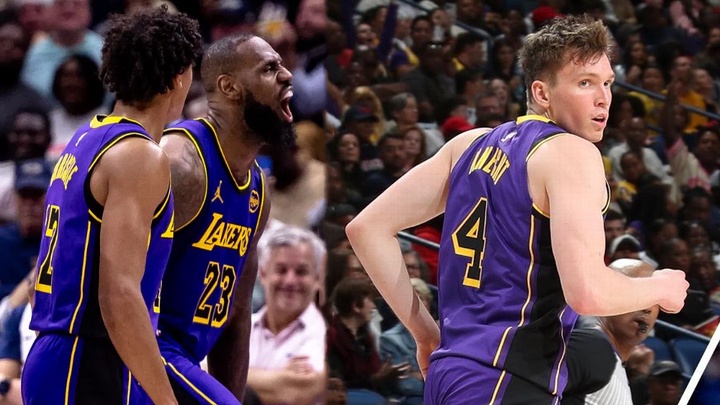 LeBron James ném 3 điểm "clutch", cùng tài năng trẻ Dalton Knecht đưa Lakers đến 5 trận bất bại