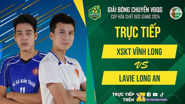 Link trực tiếp giải bóng chuyền VĐQG ngày 22/11: XSKT Vĩnh Long vs Lavie Long An