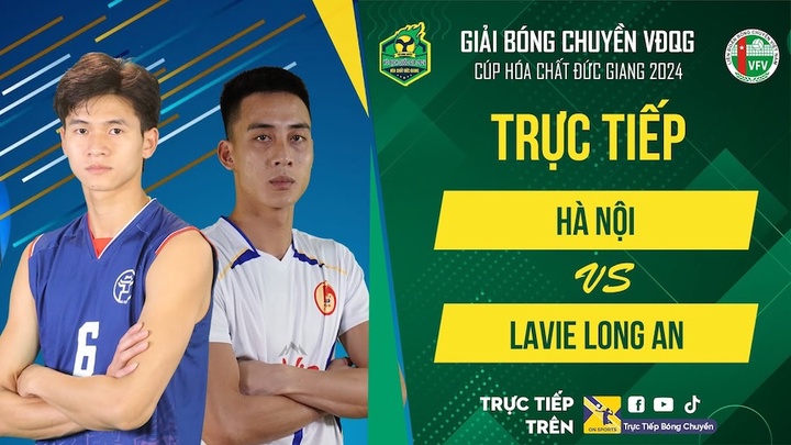 Link trực tiếp vòng Trụ Hạng giải bóng chuyền VĐQG ngày 1/12: Hà Nội vs Lavie Long An