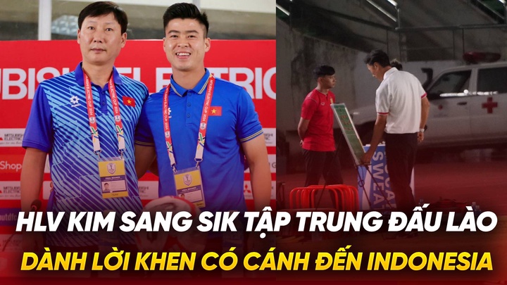 HLV Kim Sang Sik xem Lào là thử thách với Việt Nam