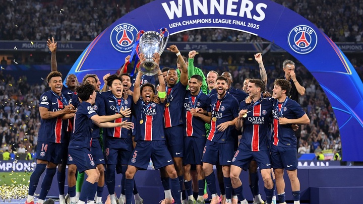 PSG vô địch Champions League nhận được bao nhiêu tiền thưởng?