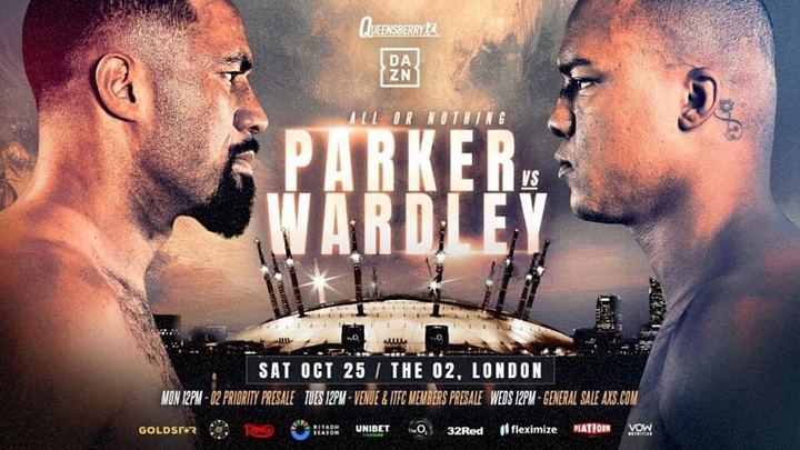 Chỉ định võ sỹ buộc Usyk phải so găng từ trận Parker vs Wardley