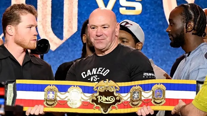 Dana White lên tiếng về "tiền thu lao trăm triệu đô la" ở trận Canelo vs Crawford