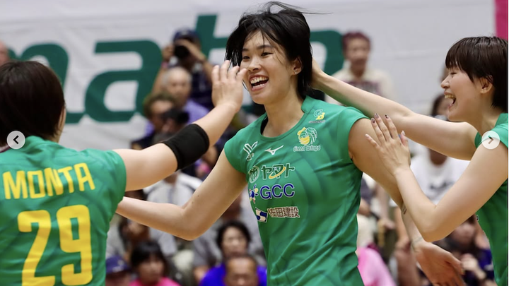 Thanh Thuý được trả về vị trí sở trường, toả sáng trong ngày ra mắt CLB Gunma Green Wings