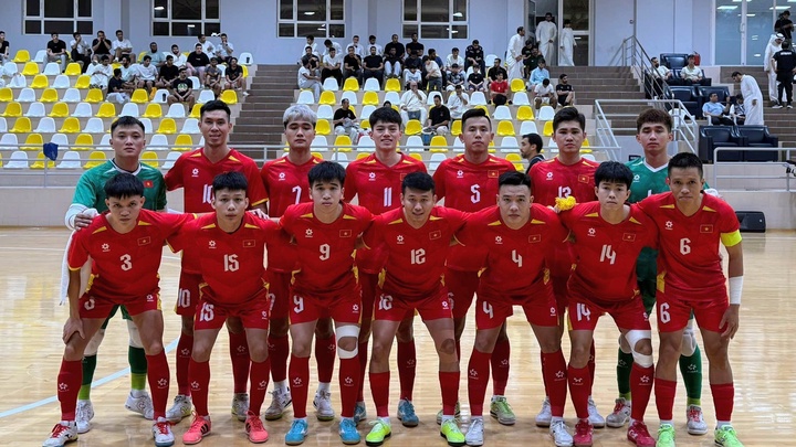 Kết quả bóng đá vòng loại futsal châu Á 2026 hôm nay mới nhất
