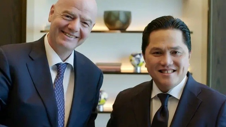 Erick Thohir kiêm nhiệm Bộ trưởng và Chủ tịch bóng đá Indonesia: FIFA lên tiếng ủng hộ