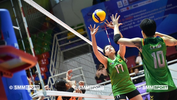 Link trực tiếp tứ kết giải bóng chuyền SEALECT Cup: VTV Bình Điền Long An vs Chonburi