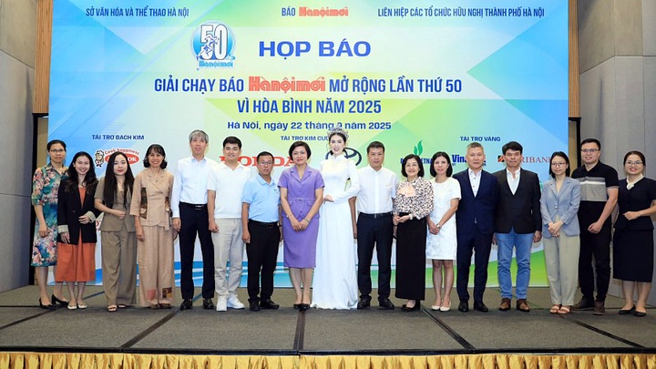 Giải chạy báo Hànộimới 2025 với tổng giải thưởng 250 triệu đồng quy tụ 3000 người tham dự