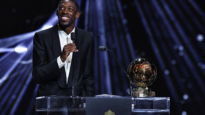 Hé lộ dữ liệu bầu chọn Quả bóng vàng: “Dembele giành chiến thắng áp đảo”