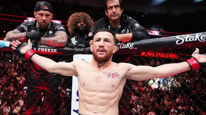 Merab Dvalishvili trước cột mốc mới ở UFC 320: Ham muốn còn hơn thế