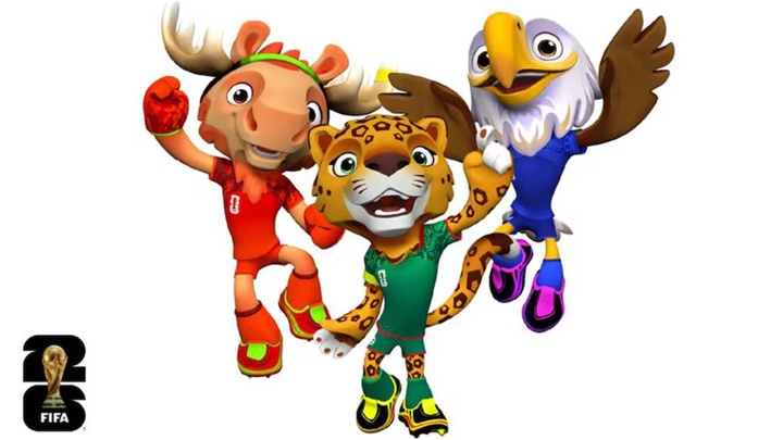 FIFA công bố 3 linh vật của World Cup 2026: Lý do chọn đại bàng, báo đốm và nai sừng tấm