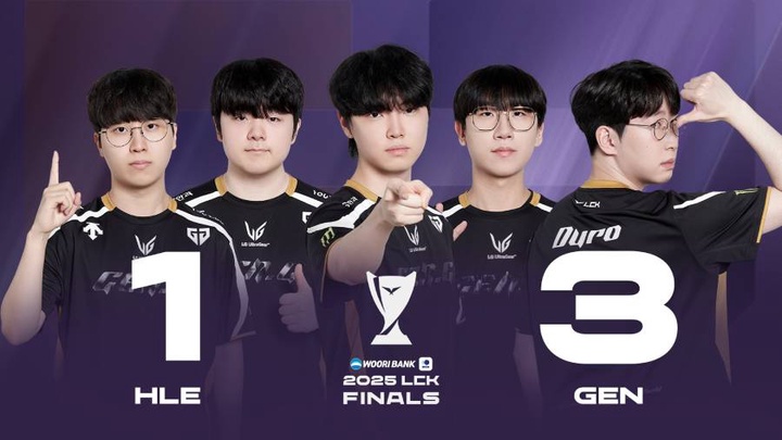 Gen.G vô địch LCK 2025 sau hành trình đầy kịch tính