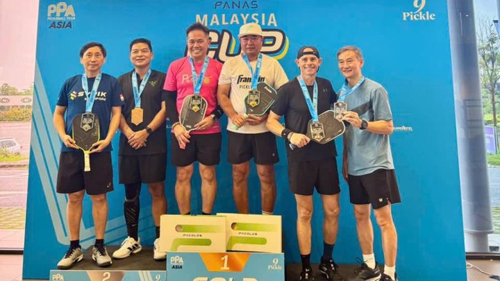 Chức vô địch đầy bất ngờ của hai VĐV U50 Việt Nam tại PPA Tour Asia Malaysia Cup 2025