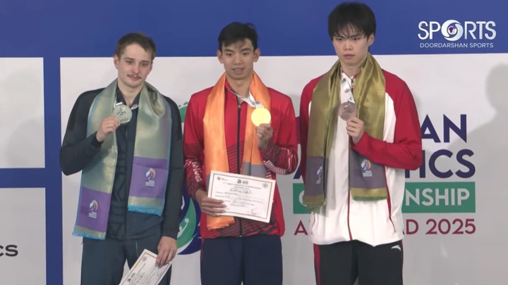 Đông Nam Á chỉ có Việt Nam giành HCV ở giải bơi châu Á 2025