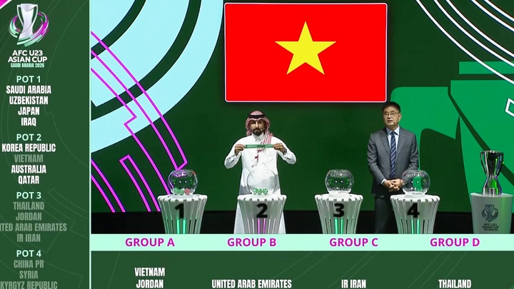 U23 Việt Nam rơi vào bảng đấu khó lường, U23 Thái Lan gặp khó ở VCK U23 châu Á 2026
