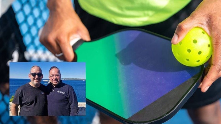 Sự kiện pickleball có một không hai được tổ chức trên biển