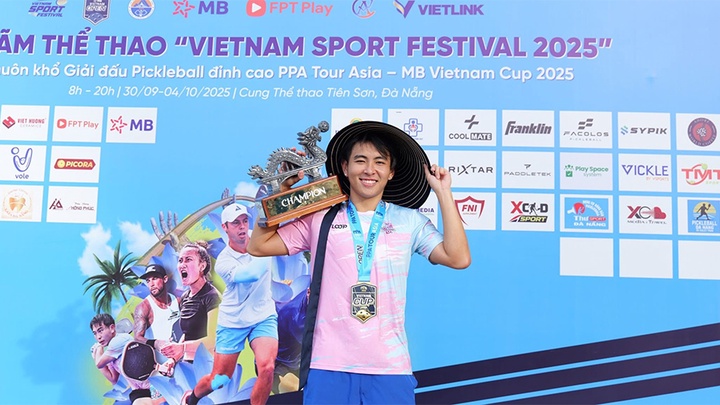 Lý Hoàng Nam và Phúc Huỳnh lọt vào top 20 BXH Pickleball thế giới