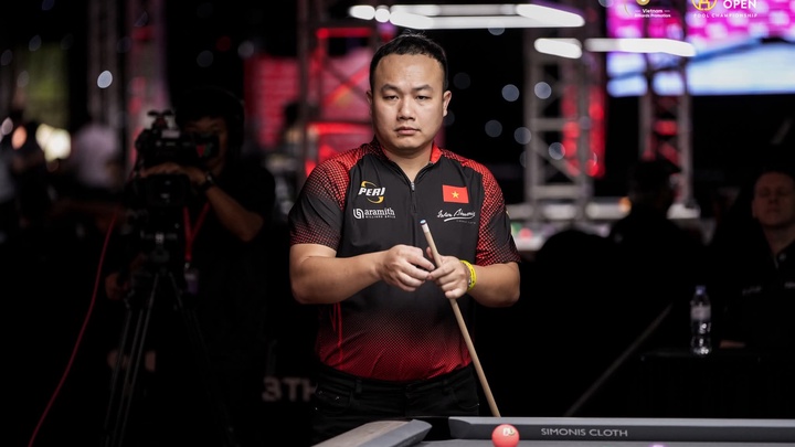 Các cơ thủ Việt Nam tạo điểm nhấn trong ngày đầu Hanoi Open Pool 2025