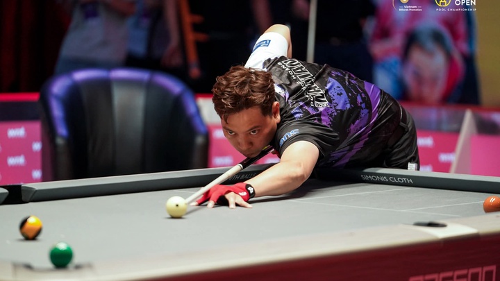 Lịch thi đấu Hanoi Open Pool ngày 9/10: Tâm điểm Dương Quốc Hoàng vs Nguyễn Anh Tuấn