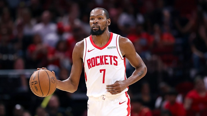 Kevin Durant bùng nổ trong ngày ra mắt Houston Rockets, hé lộ bộ ba siêu sao đầy hứa hẹn