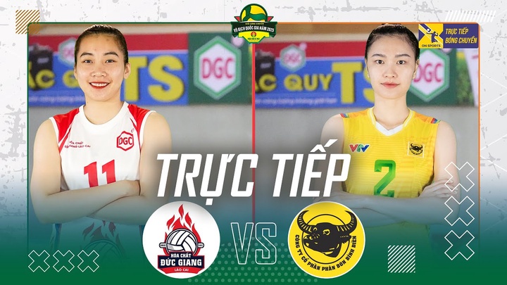 Link trực tiếp giải bóng chuyền VĐQG hôm nay: VTV Bình Điền Long An vs Hoá chất Đức Giang