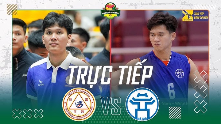 Link trực tiếp giải bóng chuyền VĐQG hôm nay: Sanest Khánh Hoà vs Hà Nội