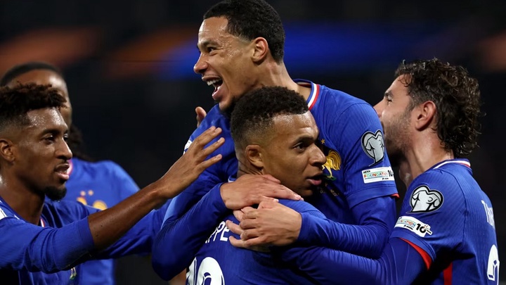 Kết quả vòng loại World Cup 2026 khu vực châu Âu: Pháp và Thuỵ Sĩ toàn thắng