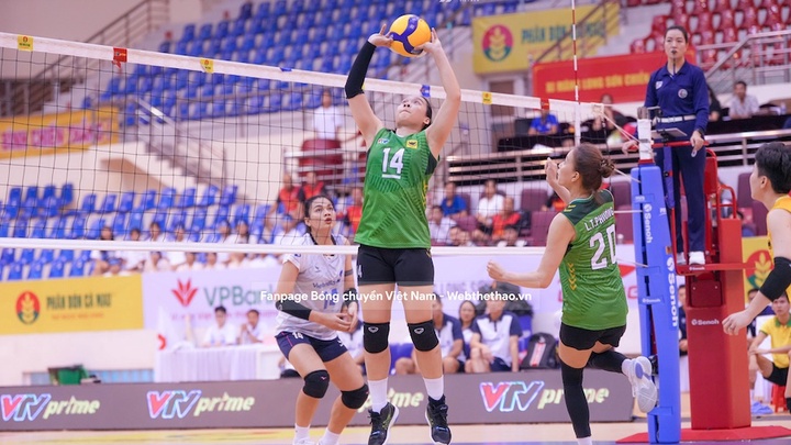 Đại thắng Vietinbank, VTV Bình Điền Long An góp mặt tại chung kết giải bóng chuyền VĐQG 2025