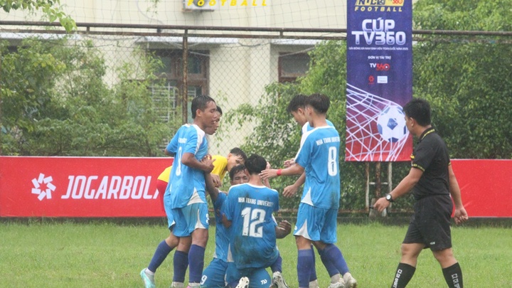 Khởi đầu suôn sẻ của ĐH Nha Trang tại giải bóng đá nam sinh viên toàn quốc 2025 – Cúp TV360