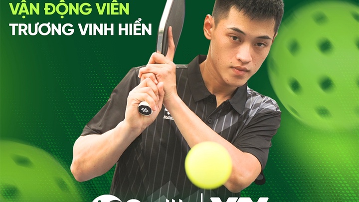 Trương Vinh Hiển: Sao trẻ đưa Việt Nam vươn tầm quốc tế góp mặt tại VTV A.O. Smith Pickleball Open 2025