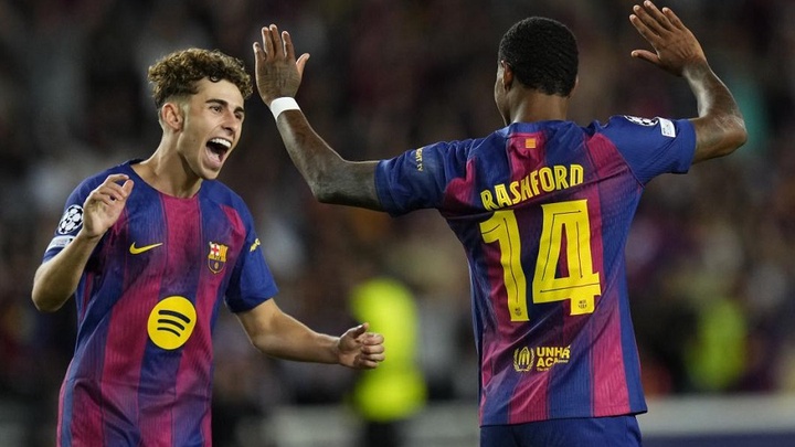 Fermin và Rashford vươn lên cùng Ferran Torres dẫn đầu danh sách ghi bàn của Barca