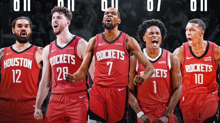 Houston Rockets trình làng một trong những đội hình xuất phát cao nhất lịch sử NBA