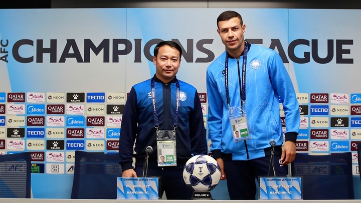 Nam Định quyết chiến Gamba Osaka vì ngôi đầu bảng Cúp C2 châu Á