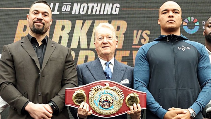 Trận Joseph Parker vs Fabio Wardley kết thúc sau... 4-5 hiệp!