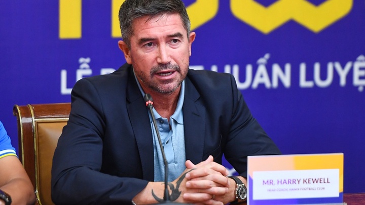Thế khó cho HLV Harry Kewell cùng CLB Hà Nội