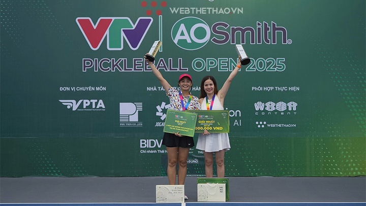 VVTV A.O SMITH Pickleball Open 2025: Sân chơi gắn kết các doanh nhân