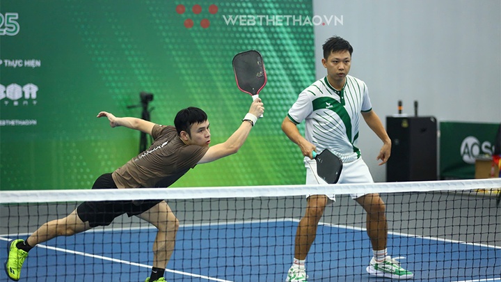 Anh Thắng - Phúc Anh lên ngôi vô địch sau trận đấu hấp dẫn nhất VTV A.O Smith Pickleball Open 2025