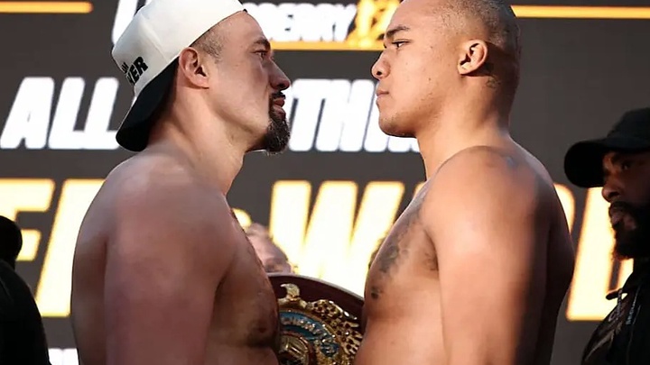 Joseph Parker "nuốt chửng" Fabio Wardley khi cân ký chính thức