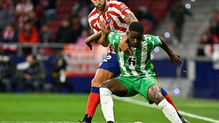 Tỷ lệ kèo trận Real Betis vs Atletico Madrid, 3h00 ngày 28/10, La Liga