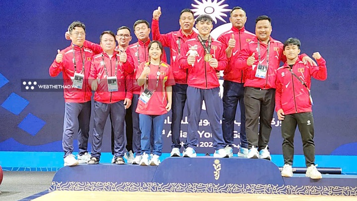 Cú đẩy tạ khó tin giúp Nguyễn Thành Duy "phá 3 kỷ lục" khi giành HCV Đại hội Thể thao Trẻ châu Á