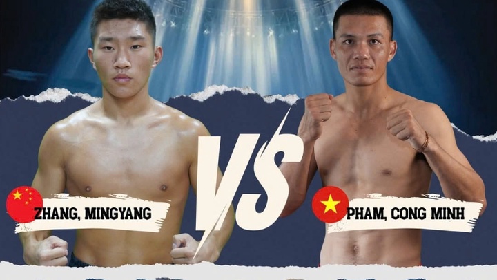 Trực tiếp MMA: Phạm Công Minh đối đầu võ sĩ Trung Quốc tại WXF