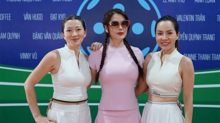 Hình ảnh Trương Ngọc Ánh chơi pickleball từng gây sốt trên cộng đồng mạng