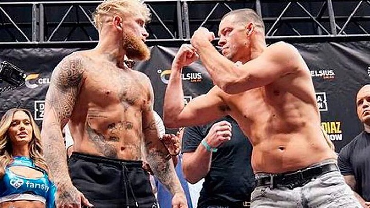 Nate Diaz tuyên bố "đồng ý so găng với Jake Paul" trước hơn 7 triệu người