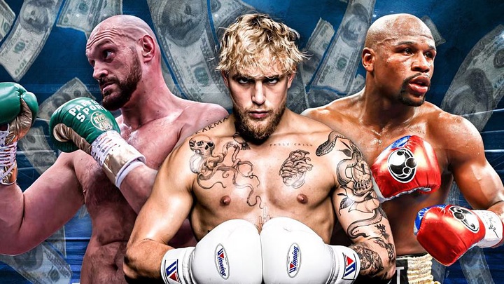 Usyk cùng Jake Paul và Tyson Fury vào top võ sỹ boxing giàu nhất