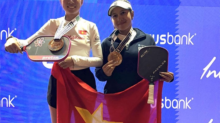 Sophia Phương Anh đăng quang tại Pickle World Championships 2025