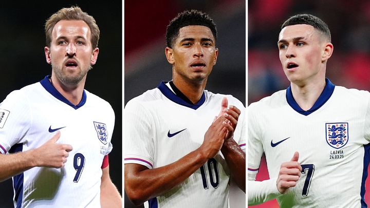Vì sao Kane, Bellingham và Foden không thể chơi cùng đội hình tuyển Anh?