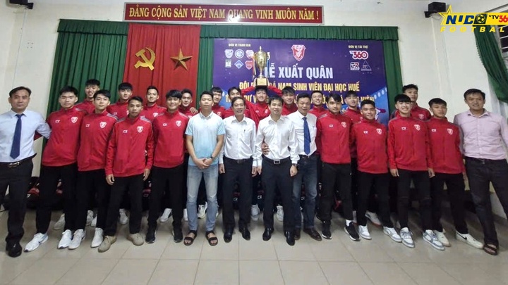 Đại học Huế quyết tâm trước giờ lên đường dự VCK Giải bóng đá sinh viên toàn quốc 2025 – Cúp TV360