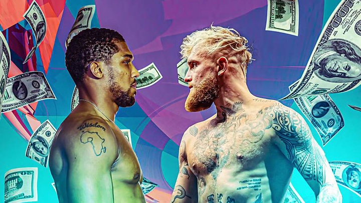 Anthony Joshua và Jake Paul so kè tài khoản ai thực sự giàu hơn?