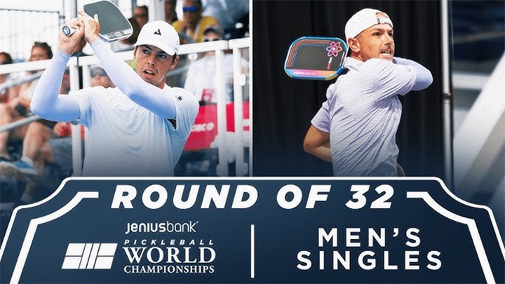 Chiến thuật pickleball: Chiêu tâm lý giúp Alex Crum đánh bại Ben Johns