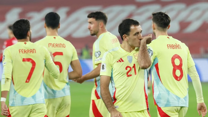 Tây Ban Nha tiến đến World Cup 2026 với vị thế đội bóng số 1 thế giới